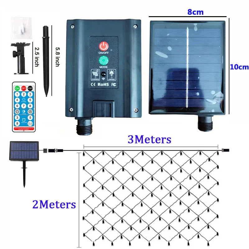 EnchantingGlow Outdoor Lighting - Sustainable Solar Garden Lighting | Stornfield
