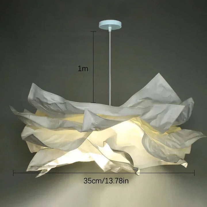 Stornfield | Paper lampshade like a cloud up to 70 cm wide