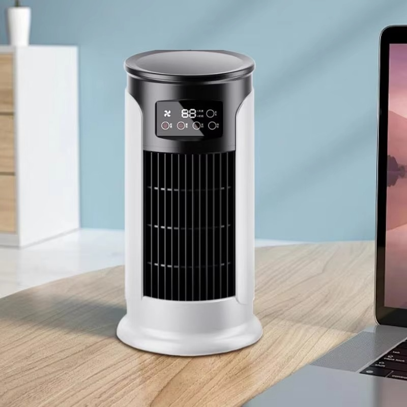 Portable Air Conditioners Fan Evaporative Cooler USB Quiet Timer Room Cooling Small 10 oz Water Tank Personal Cooler Adjustable | Stornfield