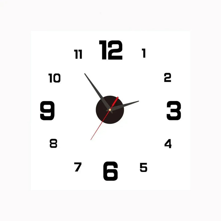 Stornfield | Silent Classic Wall Clock | Non-Ticking Elegant Timepiece for Bedroom & Office