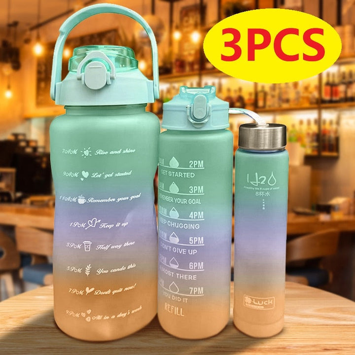 All Day Hydrate Time Marker Water Bottle | Stornfield