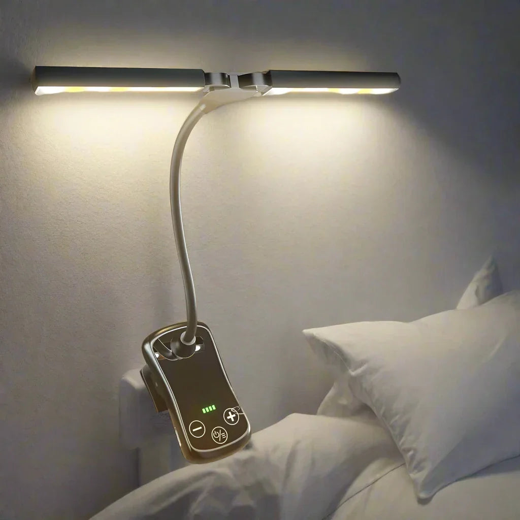 Stornfield | Rechargeable LED Reading Lamp with Touch Control | Autumn Lighting - Nellie