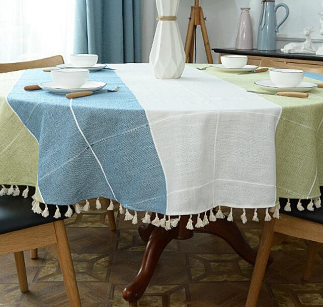 Stornfield | Aesthetic Round Linen Tablecloth