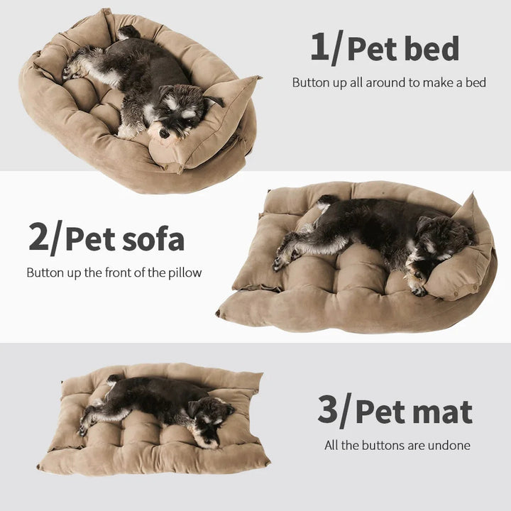 Cozy 3-in-1 bed for pets | Stornfield