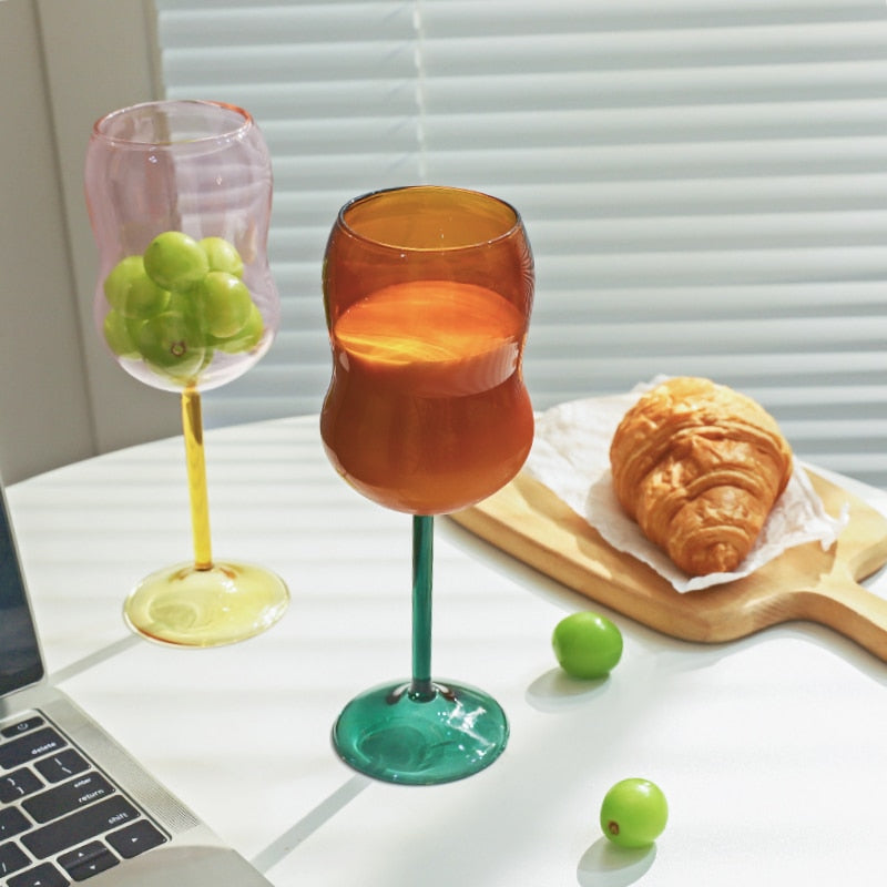 Stornfield | Two-tone Chubby Wine Glass