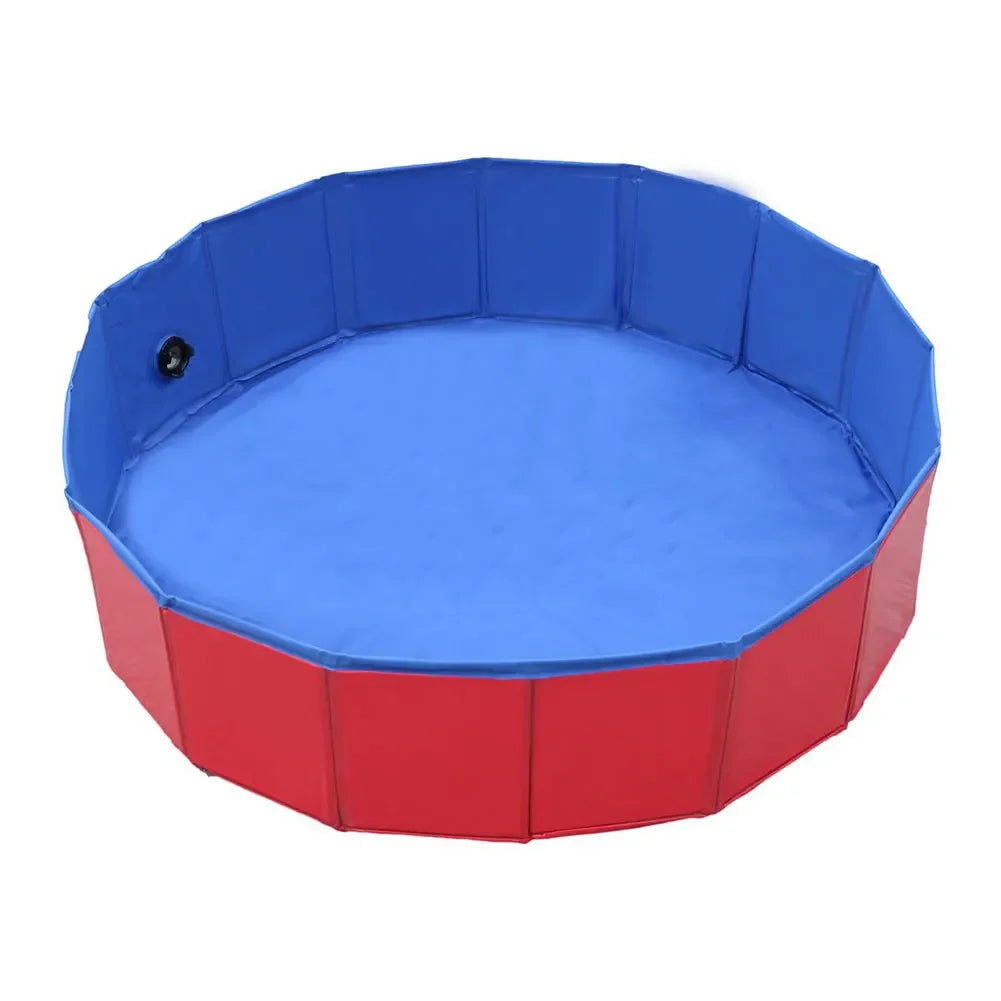 Stornfield Foldable PVC Dog Pool with Drainage Valve