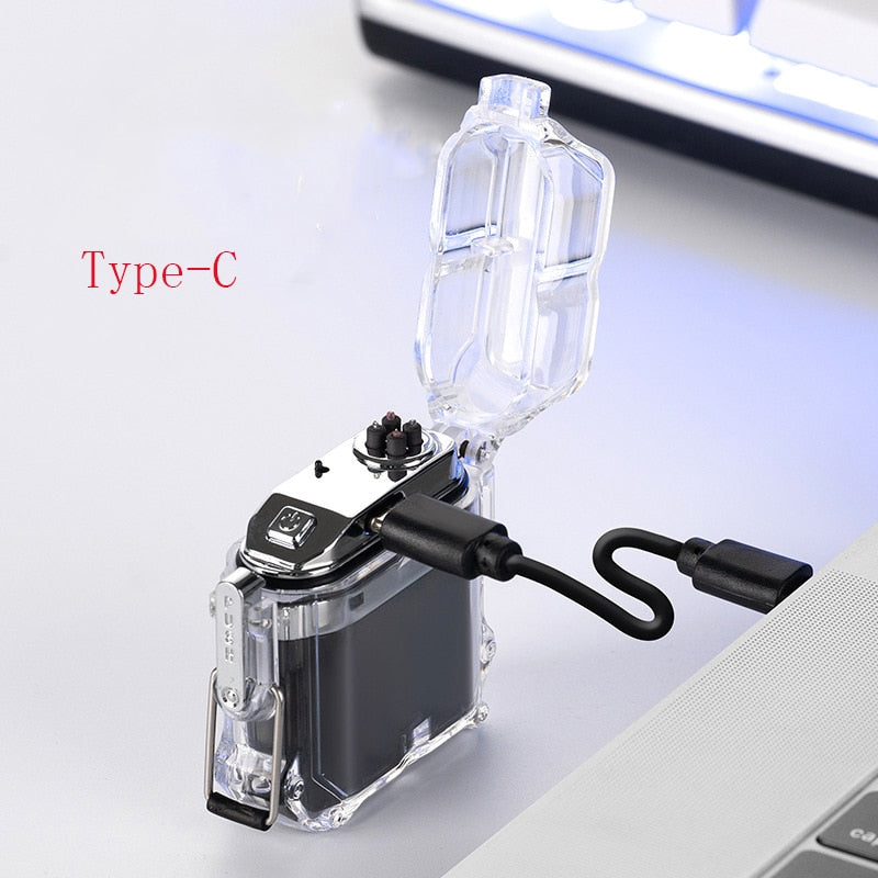Prismatic Rainbow Windproof Double Arc Lighter | Stornfield