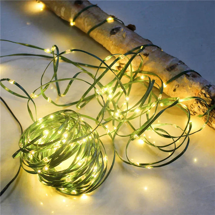 VerdeLicht Waterproof LED Light Chain – Outdoor Lighting for Garden and Terrace | Stornfield