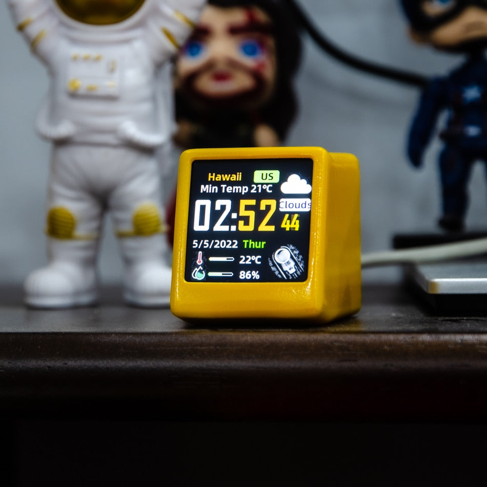 Stornfield | Digital LED WiFi Weather Station Clock