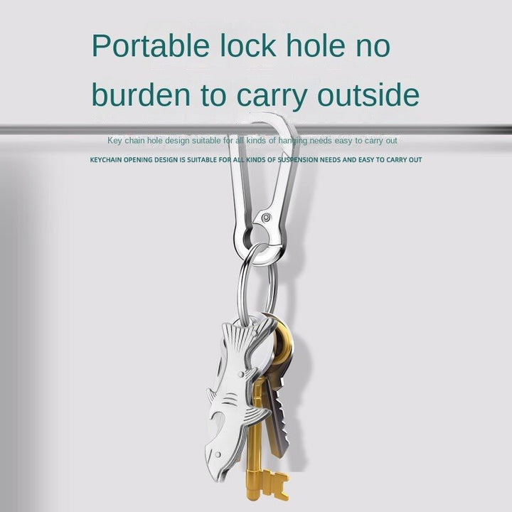Sharp Shark Multifunctional Toothpick Knife Keychain | Stornfield