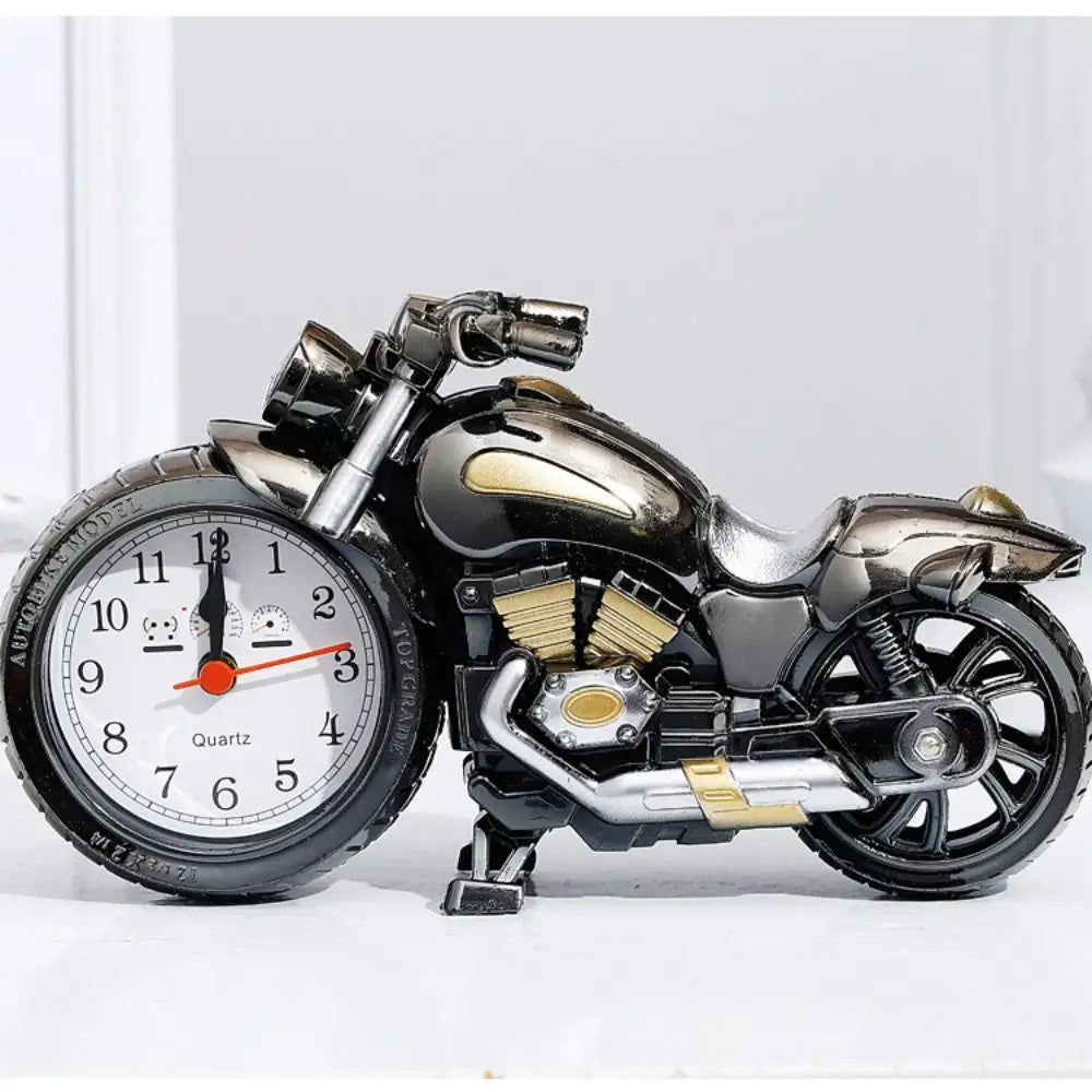 Vintage Motorcycle Bedside Alarm Clock | Stornfield