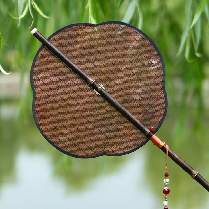 Foldable Bamboo Silk Hand Fan | Stornfield