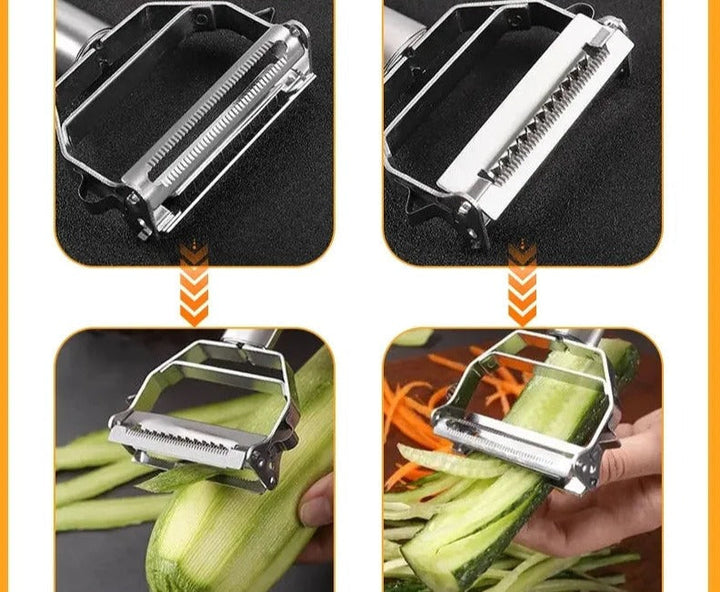Vegetable Peeler Stainless Steel Ergonomic Rustproof | Stornfield