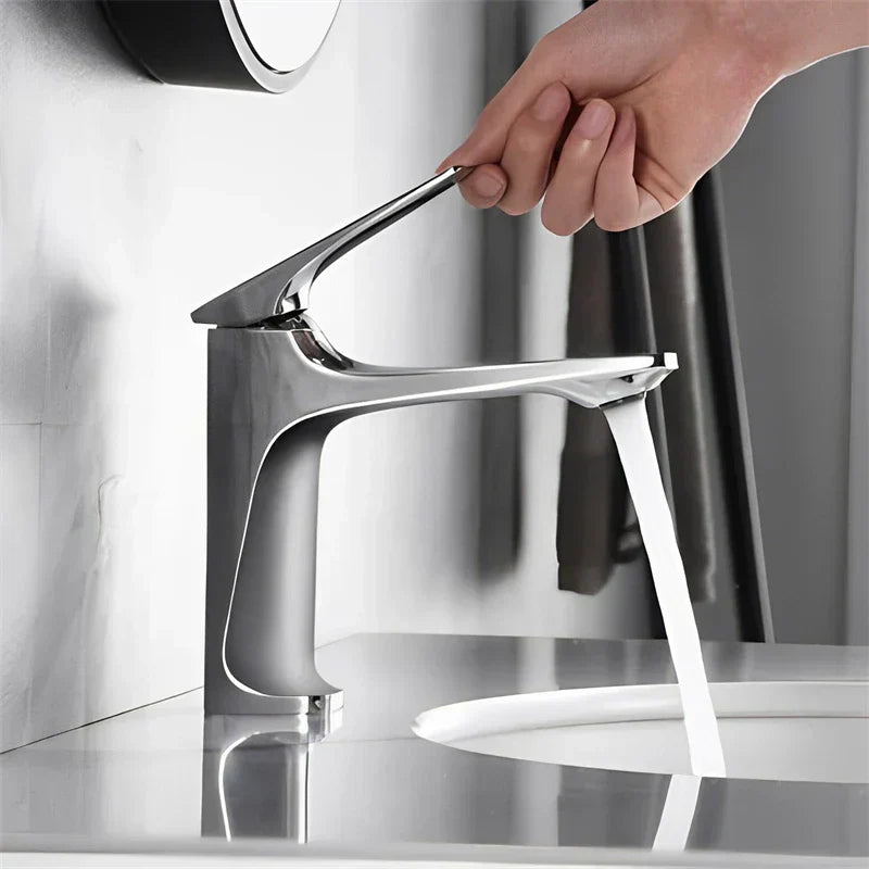 Stornfield | Robinet de salle de bain élégant - avec levier unique pour un confort intemporel