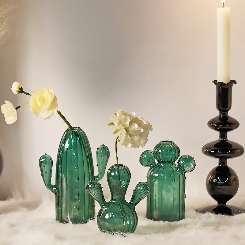 Cactus Glass Vase | Stornfield