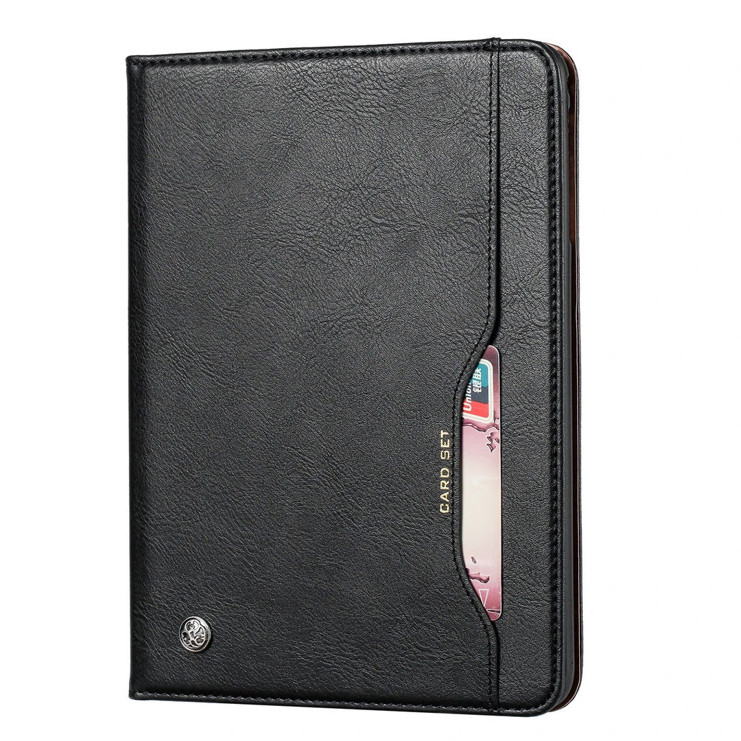 Stornfield | Leather Flip Case for iPad 9.7 (2017-2018), 10.2 (7th/8th Gen), Air 2/3/4, Pro 9.7/10.5/11 - Waterproof, Shockproof, Business Tablet Case