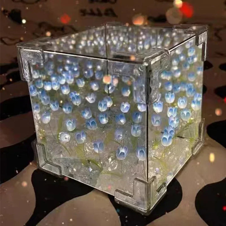 3D Tulip DIY Flower Cube Night Lamp | Stornfield