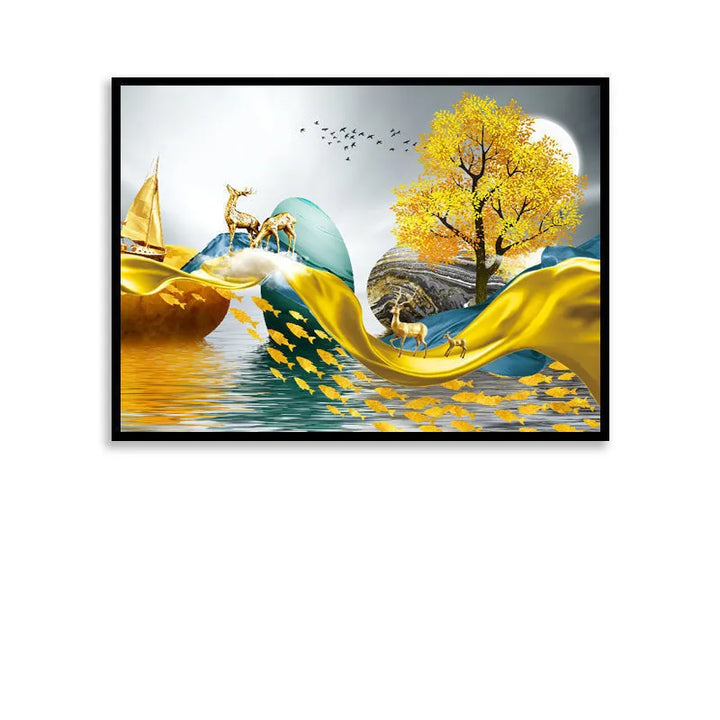 Art View Elegant Canvas Electric Box Cover | Stornfield