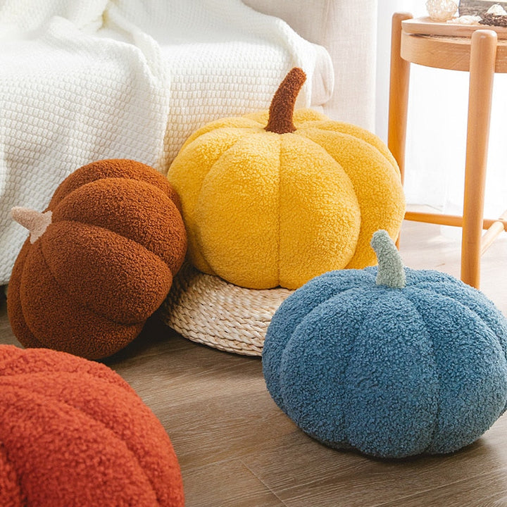 Soft Pumpkin Plush Halloween Pillows | Stornfield