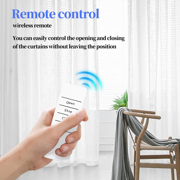 GlideEase — Comfortable curtain control that instantly relaxes your life | Stornfield