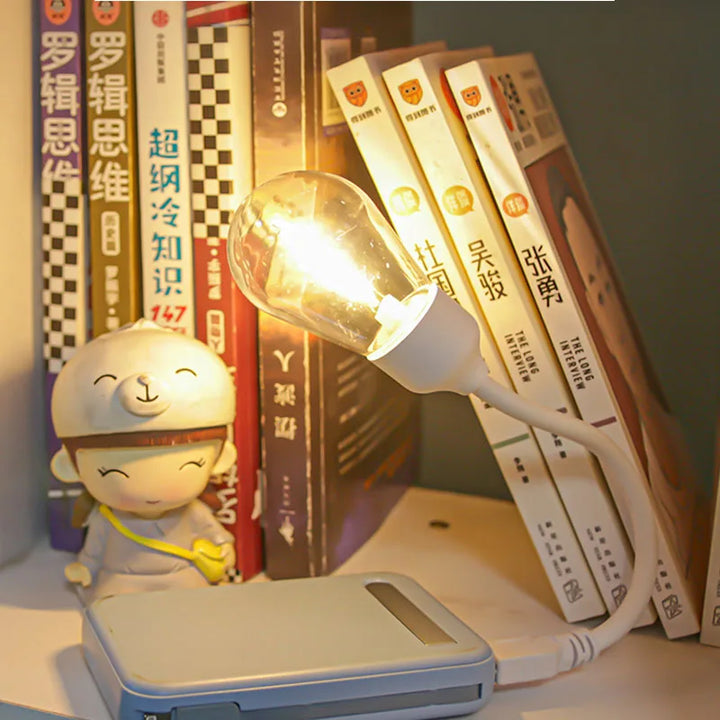 USB LED Rotating Night Light – Flexible Reading Light for On-the-Go | Stornfield