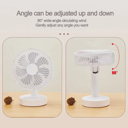 Compact Quiet USB Desktop Fan | Stornfield