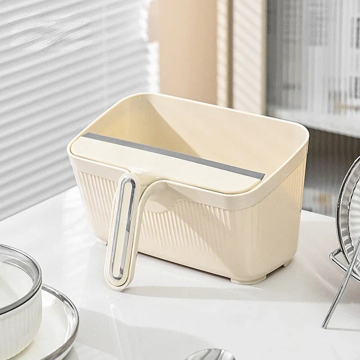 2in1 Waste Disposer Scraper Trash Can | Stonrfield