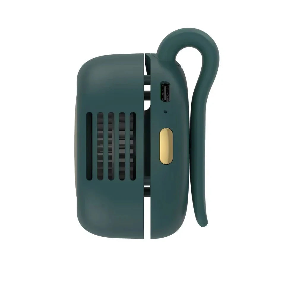 Portable Mini Handheld Bladeless Fan – Rechargeable Clip-On Waist or Desktop Fan for Outdoor Ventilation | Stornfield