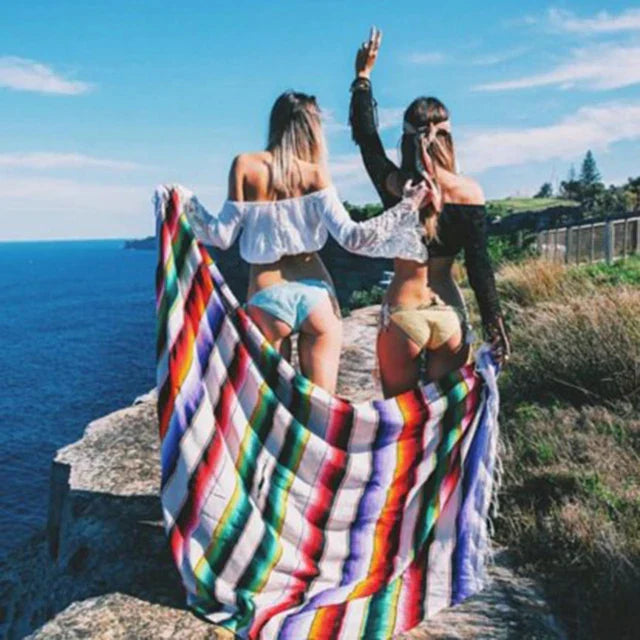 Stornfield | Colorful Serape Mexican Blanket