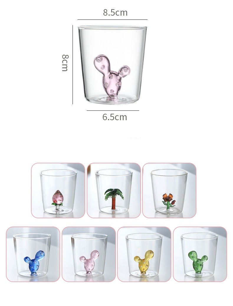 Stornfield | Tasse en verre Cactus