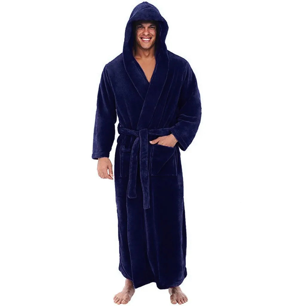 Stornfield | HoodedChill – Cozy Bathrobe for Men