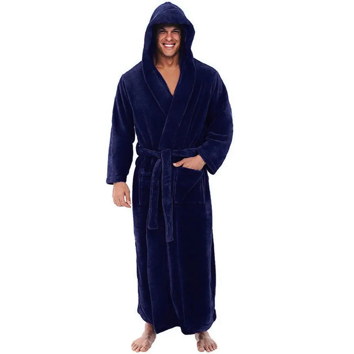 Stornfield | HoodedChill – Cozy Bathrobe for Men