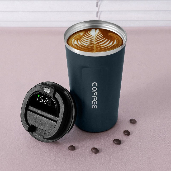 LED Temperature Display Smart Thermos Coffee Mug | Stornfield