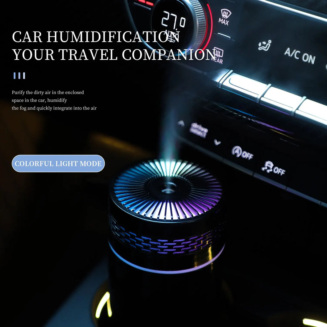 Stornfield | 250ML Portable Car Humidifier - USB LED Essential Oil Diffuser