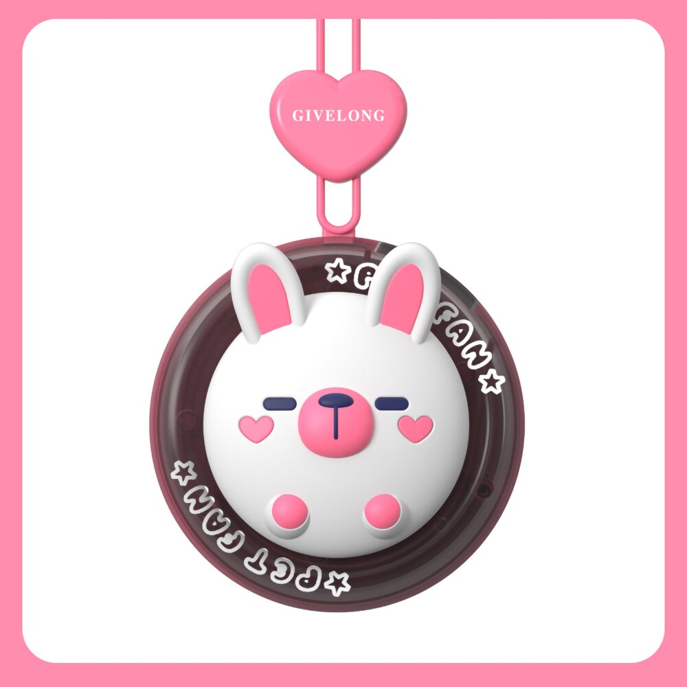 Cartoon Animal Mini Kids Neck Fan | Stornfield