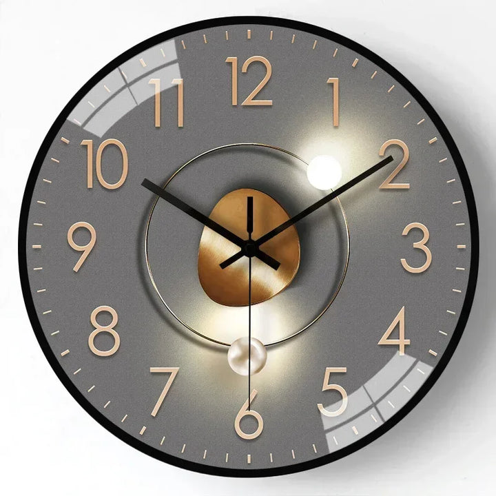 Stornfield | SilentTime – Digital Wall Clock in a Classic Style