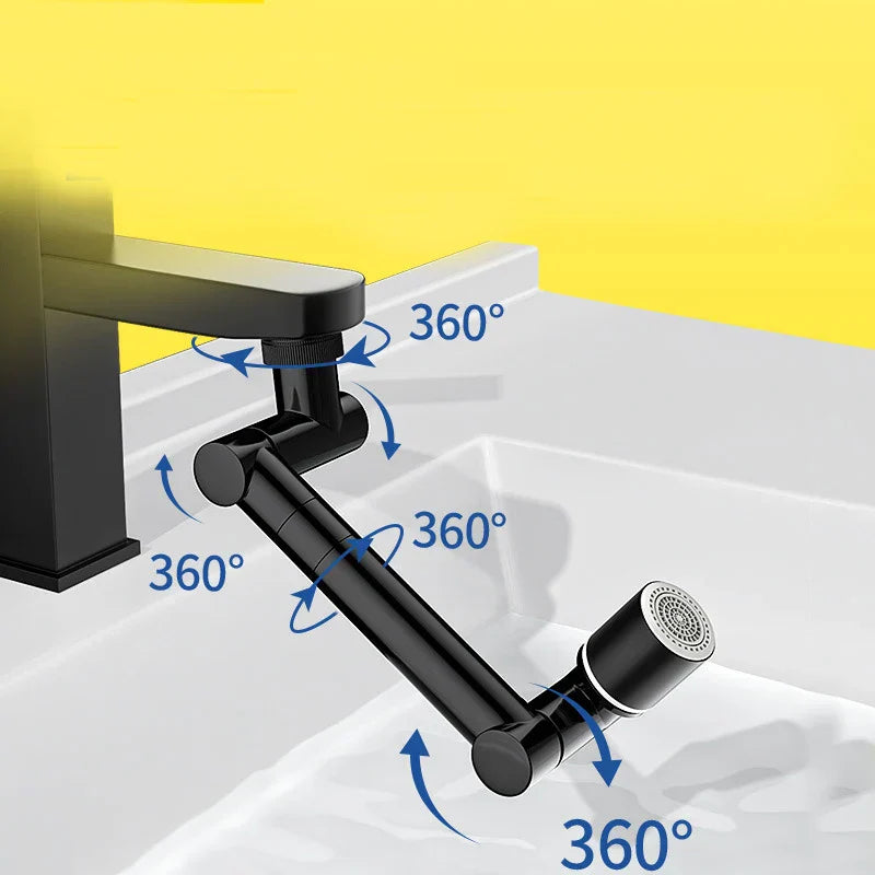 FlexiFlow 360° Rotating and Extendable Faucet Head Stornfield