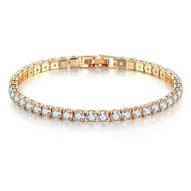 Stornfield | Tennis Bracelet – Shine with Attitude: Sterling Silver Elegance and Hip-Hop Flair!