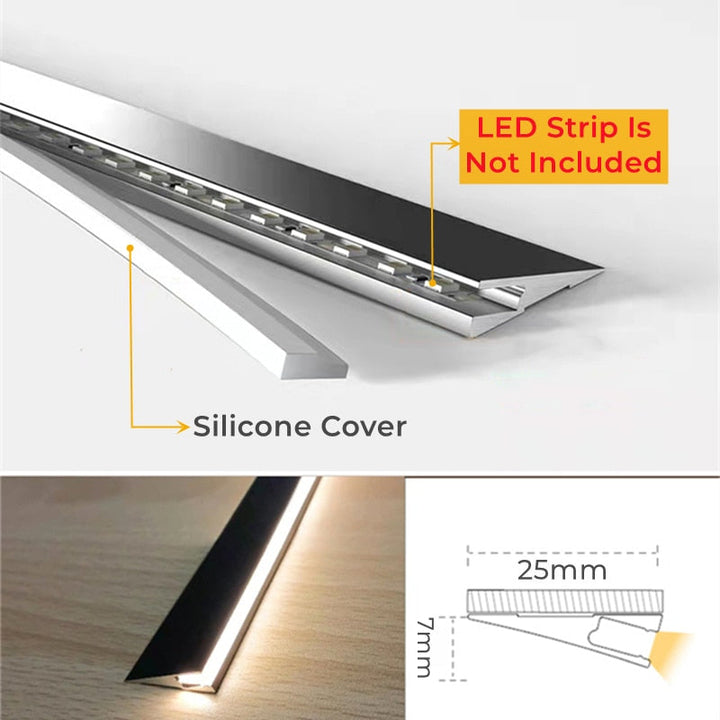 InvisiStornfielde Surface Aluminum Thin Light Panel | Stornfield