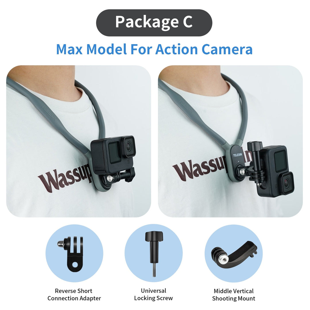 Magnetic Silicone Neck-Mounted Action Camera Accessories | Stornfield