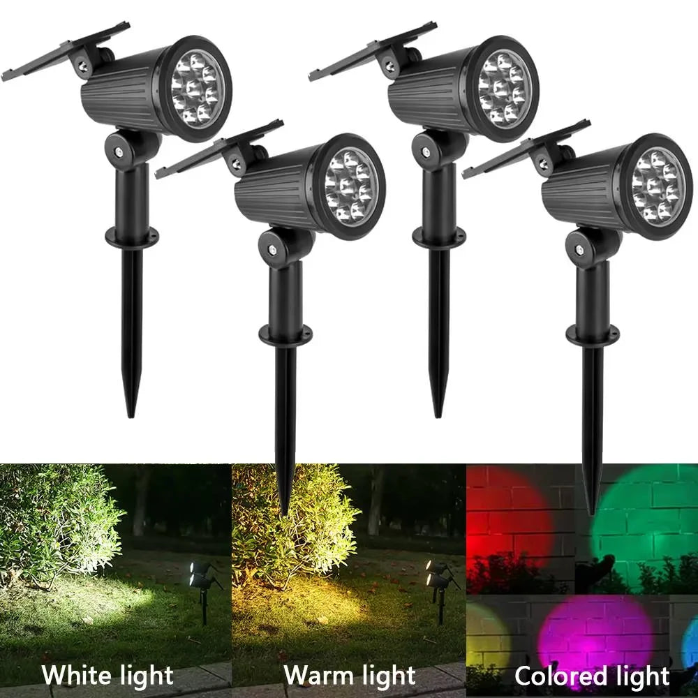 Solar LED Garden Spotlight Outdoor | Stornfield
