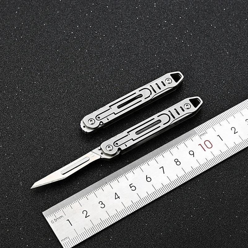 Replaceable Blades Foldable EDC Knife | Stornfield