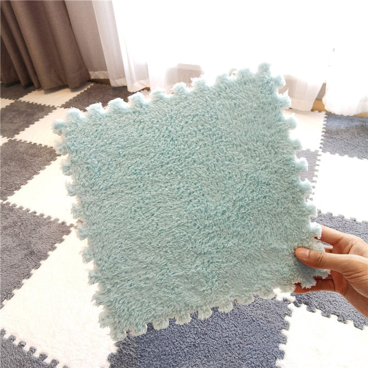 DIY Winter Plush Puzzle Mat | Stonrfield