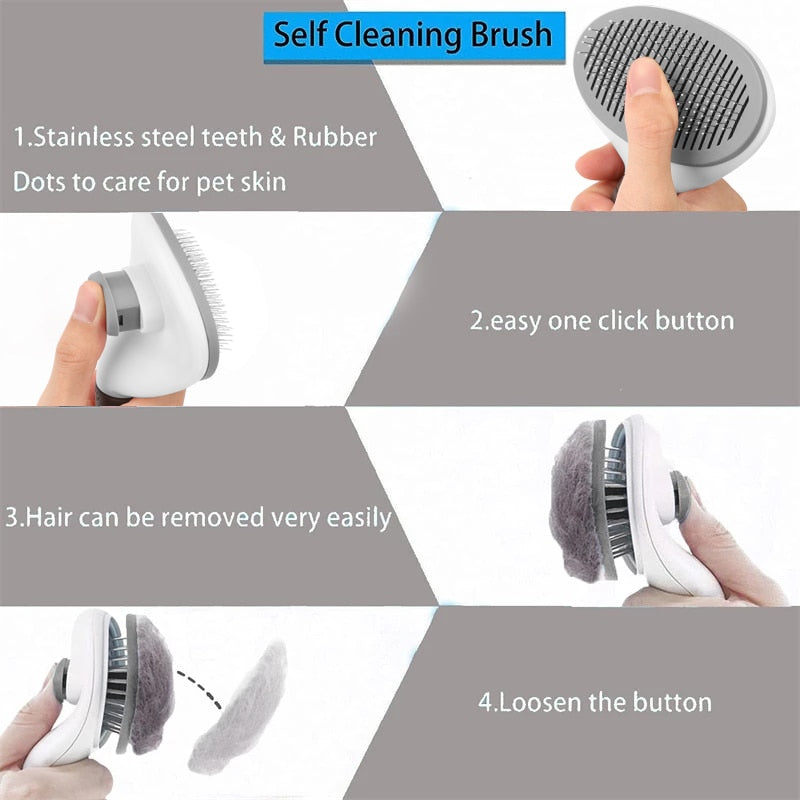 Pet Hair Grooming Brush | Stornfield