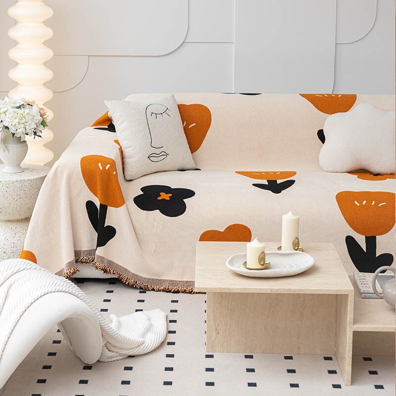 Floral Stornfieldossom Non-Slip Modern Sofa Cover | Stornfield