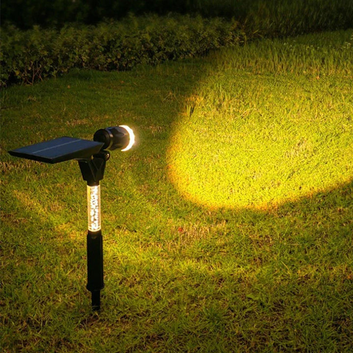 Solar LED Garden Home Outdoor Pathway Spotlights | Stornfield