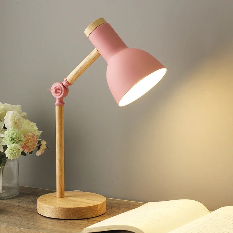 Stornfield | Frendorf Stained Wood Table Lamp