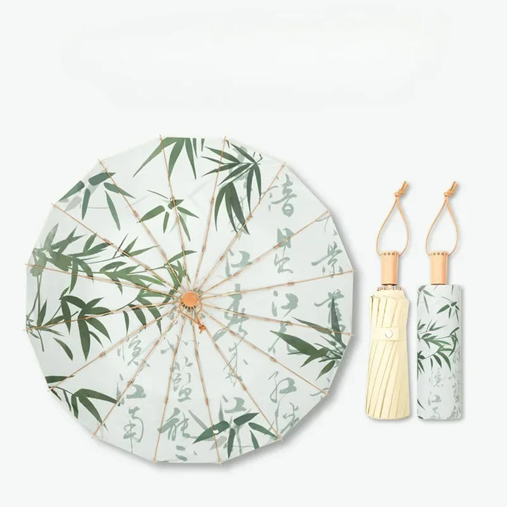 Handmade Bamboo Calligraphy Umbrella | Stornfield