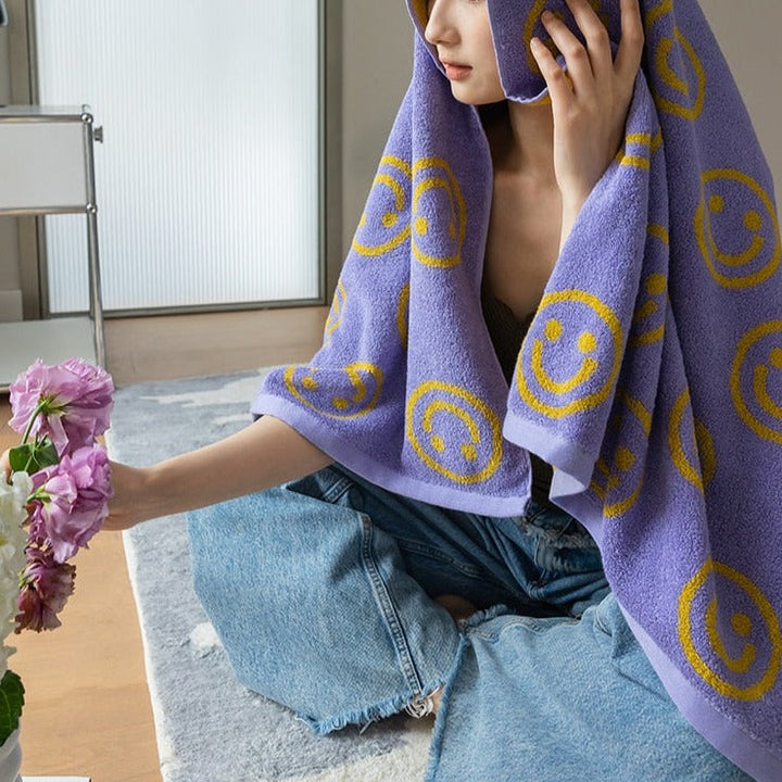 Reversible Smiley Towel | Stornfield