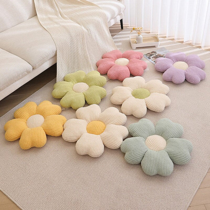 Fluffy Clover Flower Cushion | Stornfield